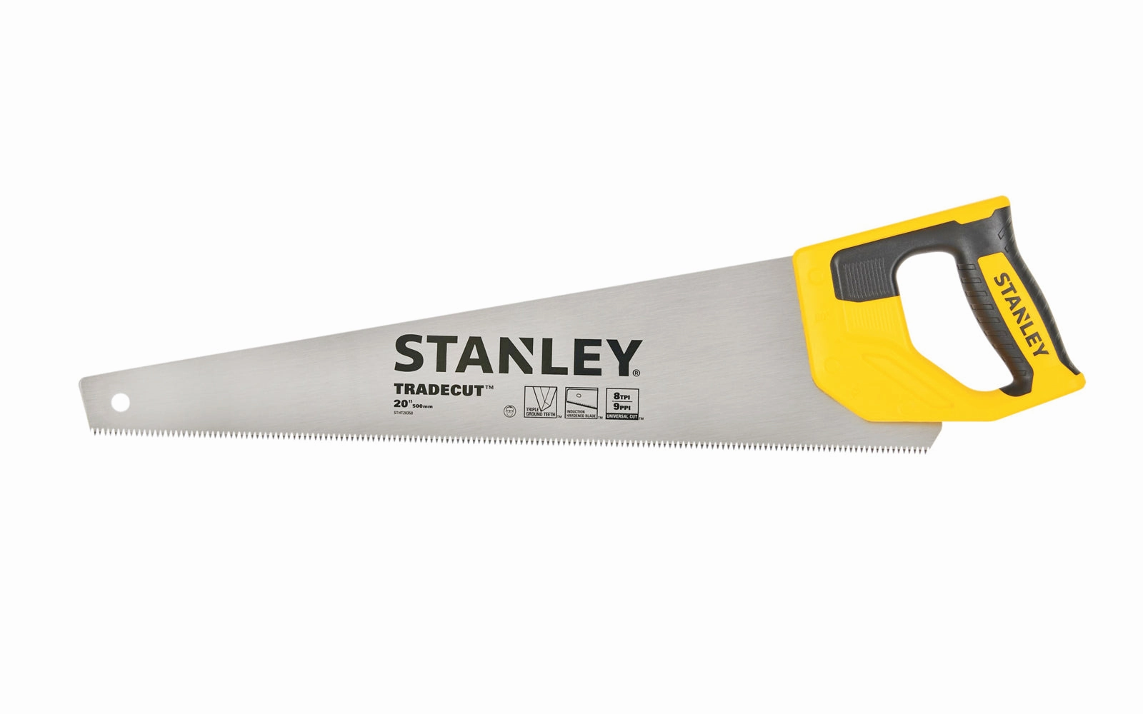 Stanley 20" Panel Handsaw "Tradecut" - 8 TPI ~ STHT20350
