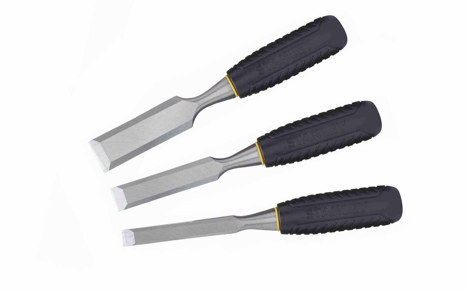 Stanley 3-Piece 150 Series Wood Chisel Set ~ 1/2" - 3/4" - 1" Sizes