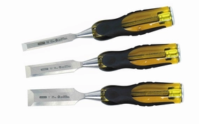Stanley 3-Piece FatMax Wood Chisel Set ~ 1/2" - 3/4" - 1"
