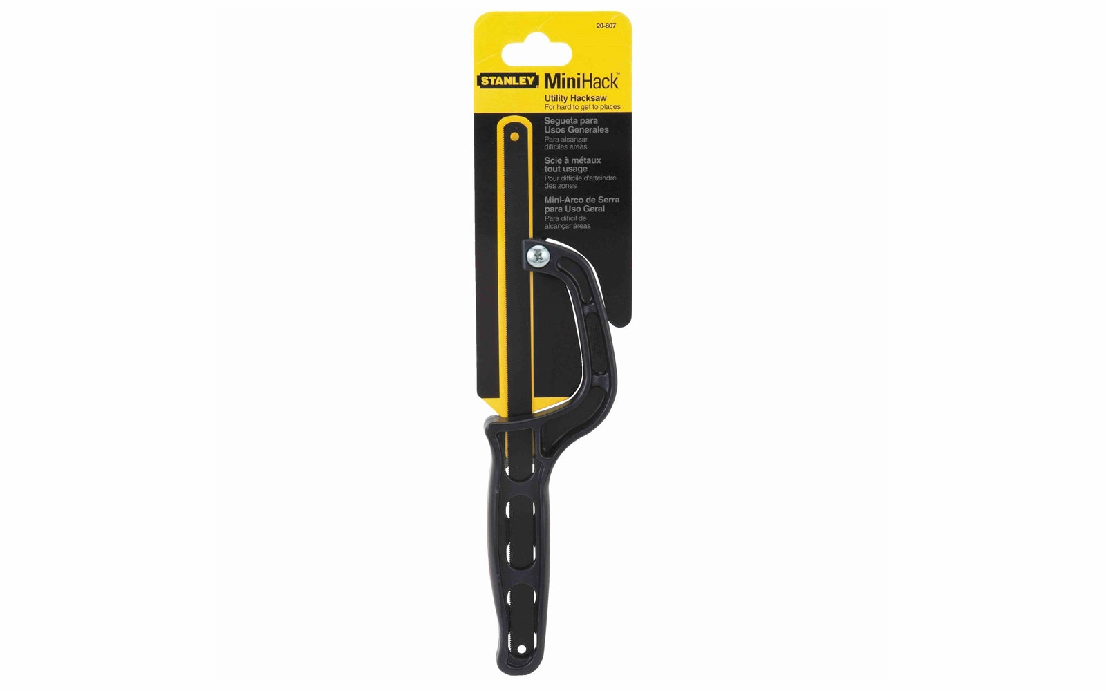 Stanley Mini Utility Hacksaw With Plastic Handle ~ 20-807