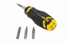 Stanley "Push-N-Pick" Multi-Bit Ratcheting Screwdriver