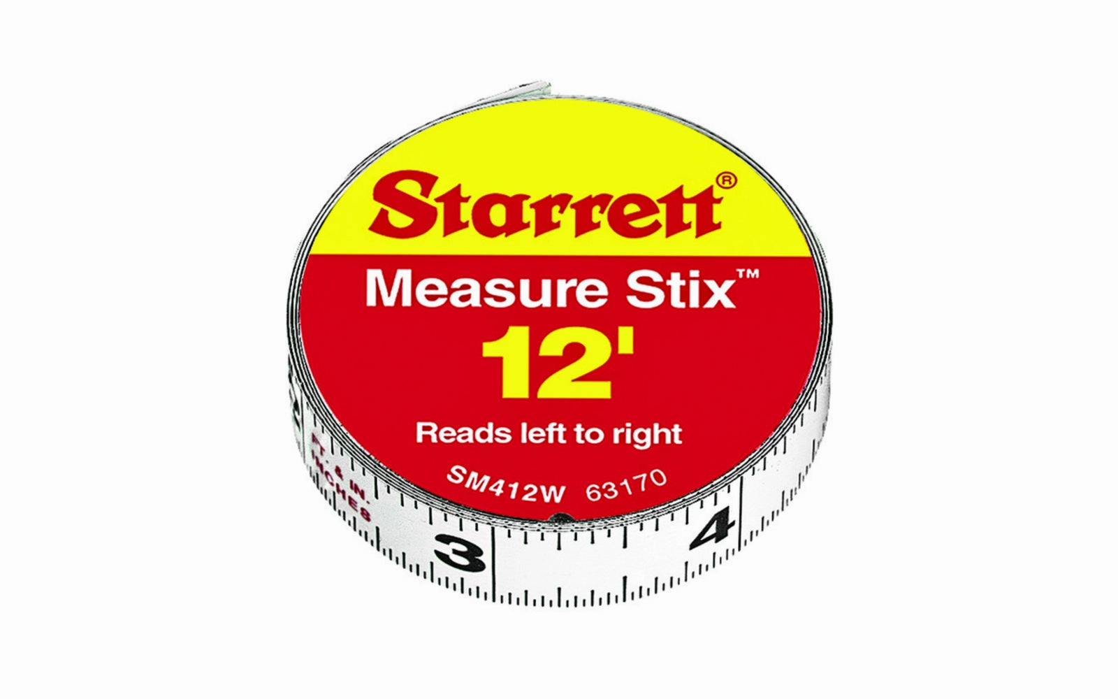 Starrett 12' Measure Stix
