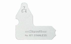 Starrett 167-7/64 Radius Gage