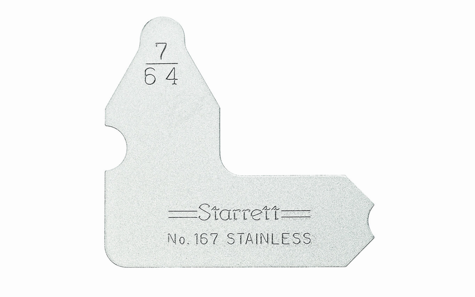 Starrett 167-7/64 Radius Gage
