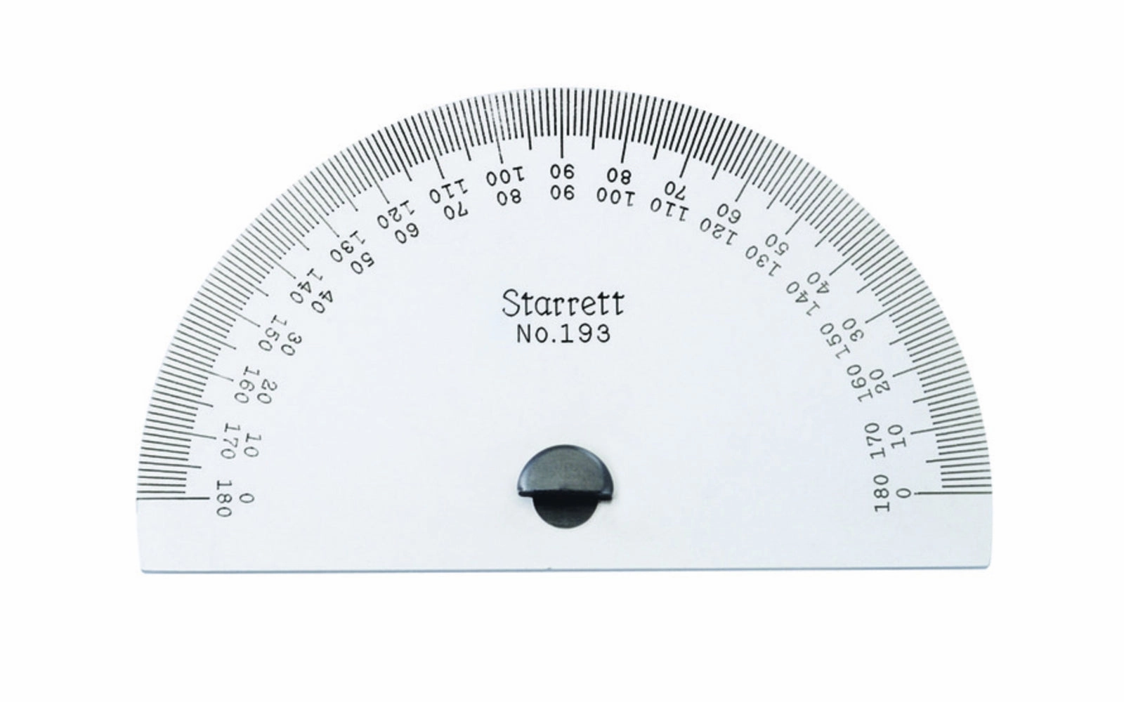 Starrett 193 Satin Chrome Protractor Head
