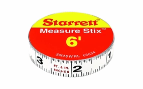 Starrett 6' Measure Stix - Reads Right to Left