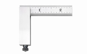 Starrett Inch Reading Double Steel Square - 14A