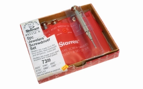 Starrett Jewelers Screwdriver Set - Made in USA