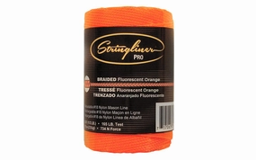 Stringliner Braided Mason Line - Fluorescent Orange