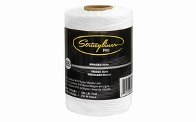 Stringliner Braided Mason Line - White