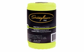 Stringliner Twisted Mason Line - Fluorescent Yellow