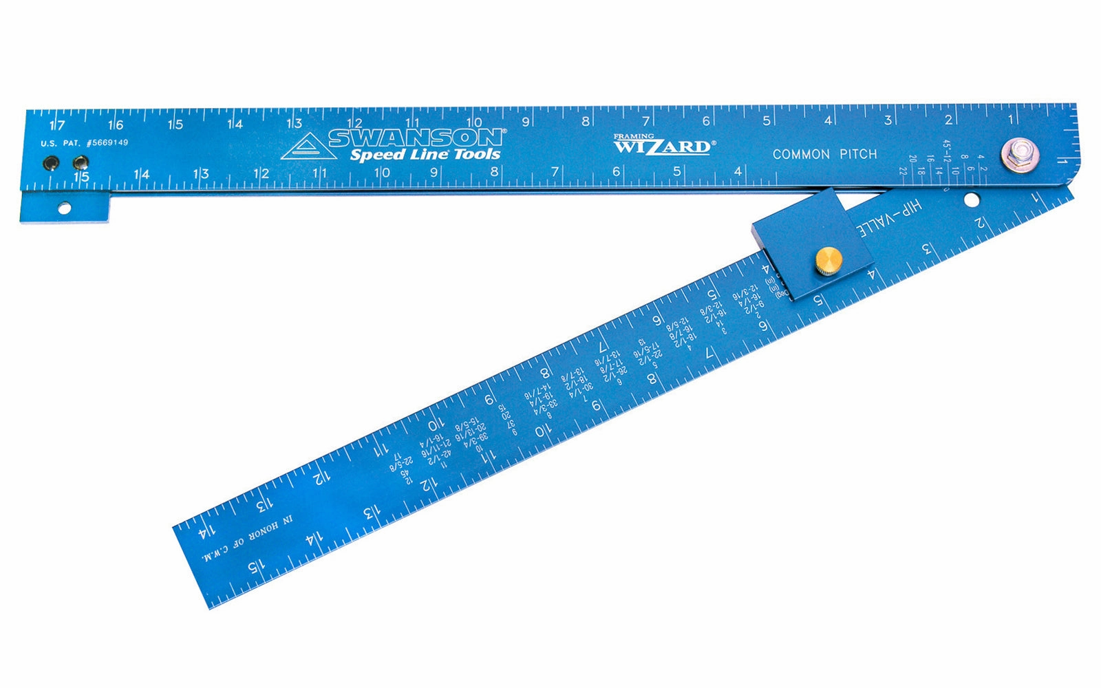Swanson Framing Wizard ~ Folding Aluminum Framing Square