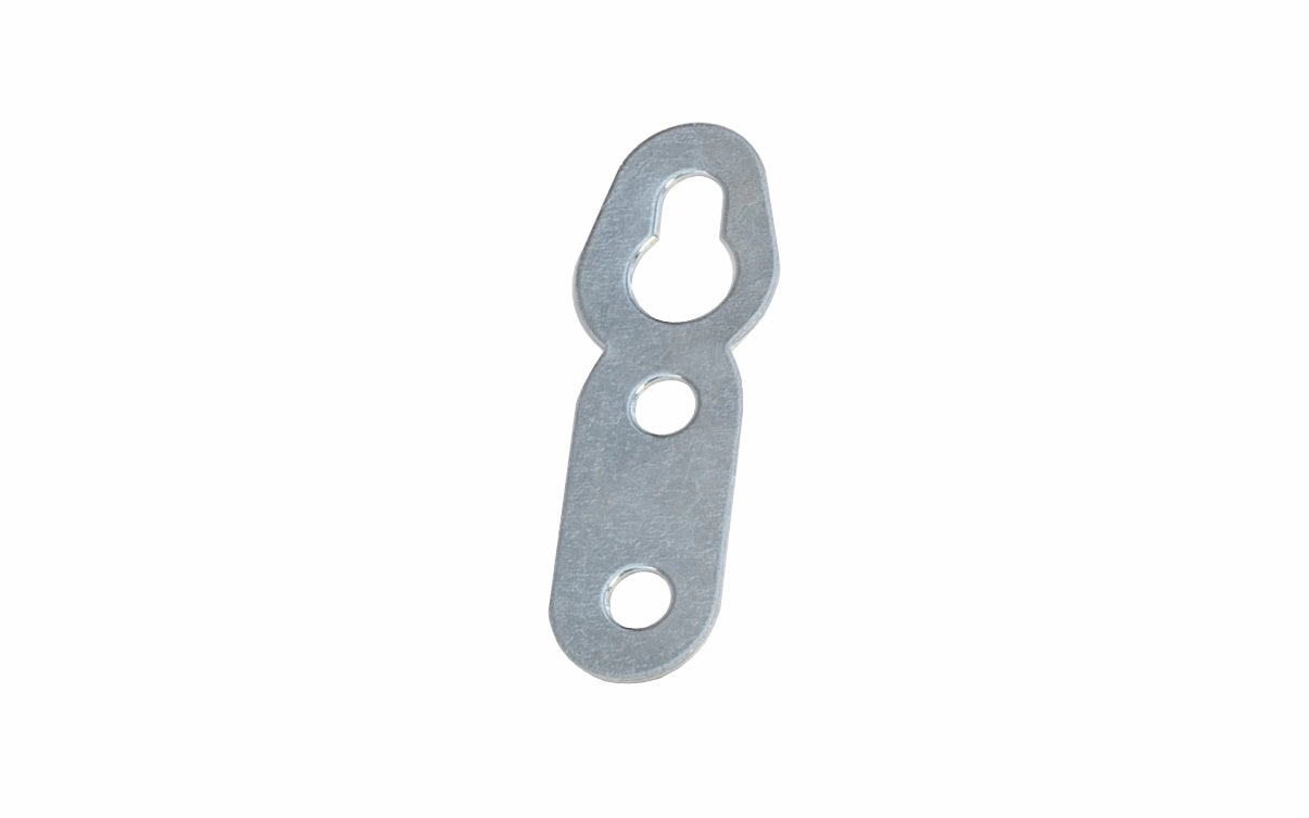 Thin Steel Keyhole Hanger Plate