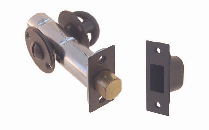 Thumbturn Deadbolt Latch With Emergency Slot Release