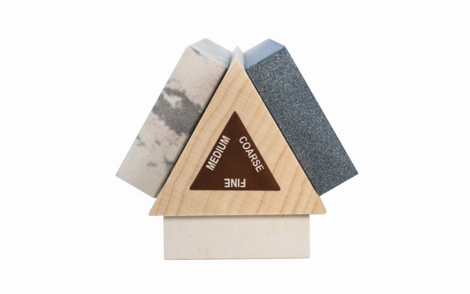 Tri-Hone Sharpening Kit Silicon Carbide & Soft/Hard Arkansas Stones ~ 8" x 1-5/8"
