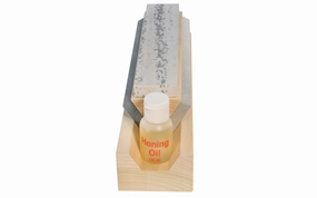 Tri-Hone Sharpening Kit Silicon Carbide & Soft/Hard Arkansas Stones ~ 8" x 1-5/8"