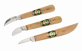 Two Cherries 3-Piece Chip Carving Knife Set