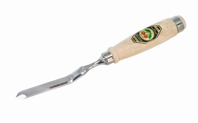 Two Cherries 45 Cranked & Skew Bevel Edge Chisel - Double Sided - 12 mm
