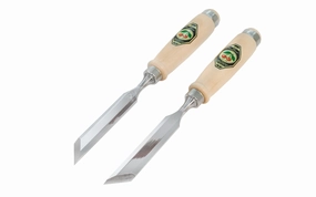 Two Cherries Pair of 45 Skew Bevel Edge Chisels - 20 mm