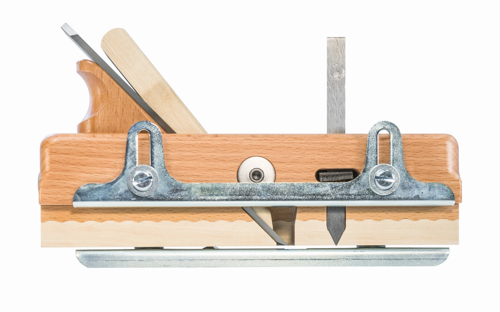Ulmia Filletster Plane with Single Iron ~ White Beech Sole