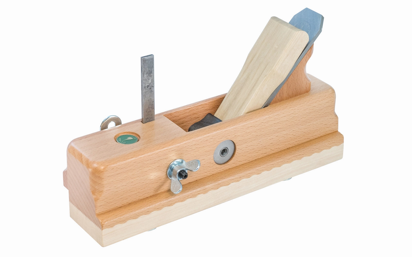 Ulmia Filletster Plane with Single Iron ~ White Beech Sole