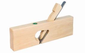 Ulmia White Beech Rabbet Plane with Single Iron