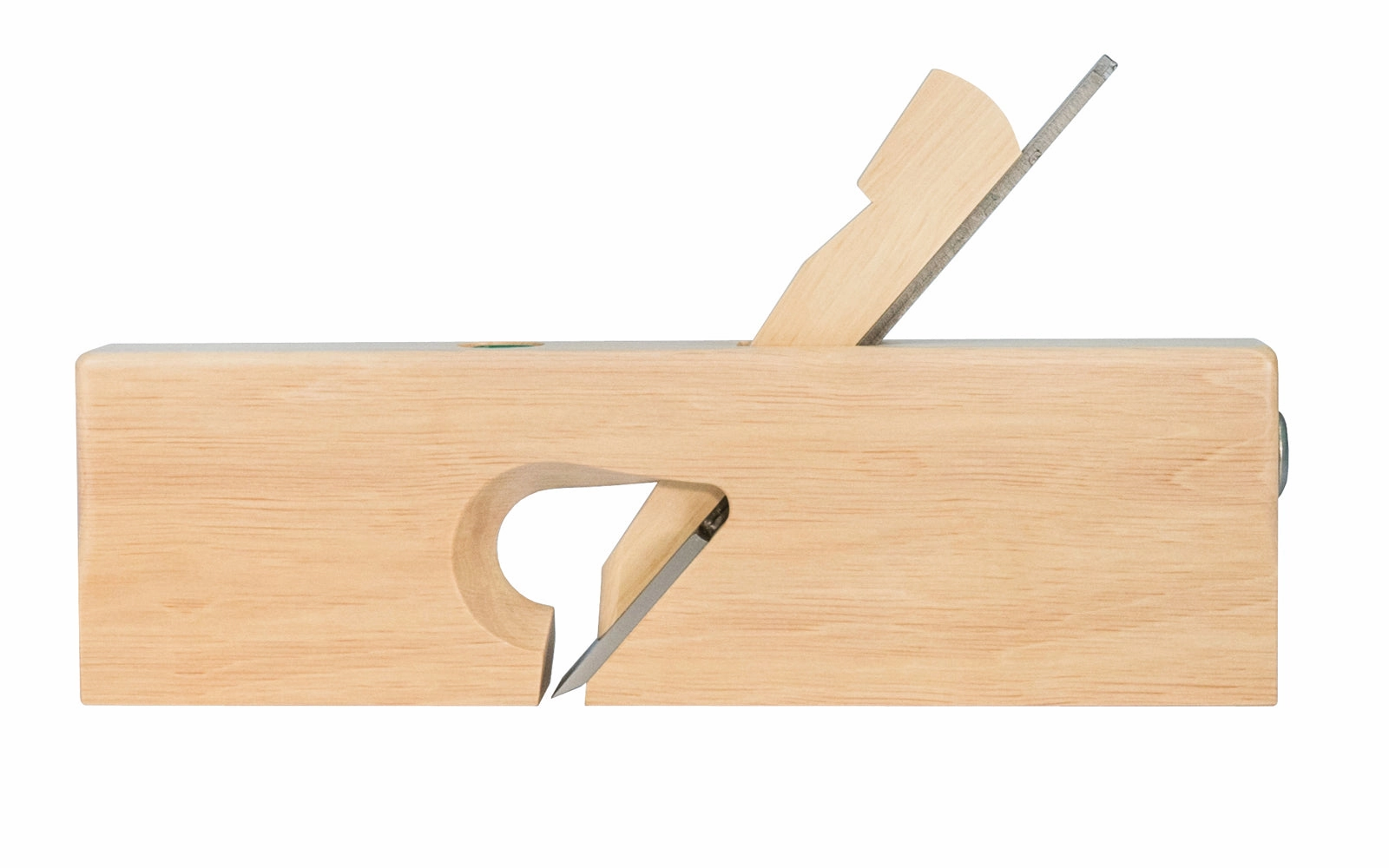 Ulmia White Beech Rabbet Plane with Single Iron