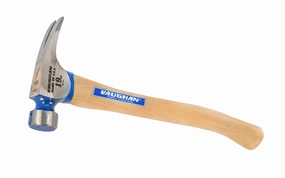 Vaughan 19 oz Mill Face California Framer Hammer - 17" Curved Handle ~ CF2HC