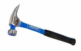 Vaughan 19 oz Mill Face Solid Steel Hammer "California Framer" with Magnetic Nail Slot ~ RCF2
