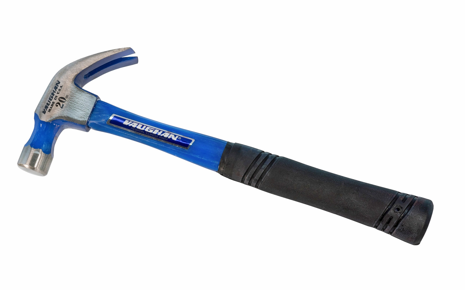 Vaughan 20 oz Claw Hammer, Fiberglass Handle