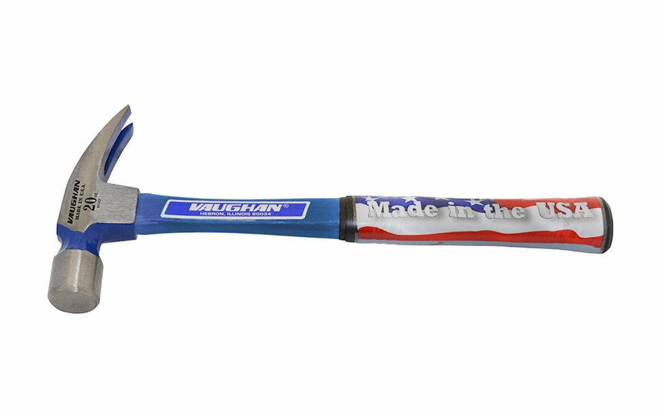 Vaughan 20 oz Smooth Rip Hammer, Fiberglass