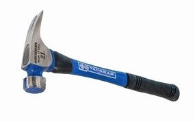 Vaughan 21 oz Mill Face California Framer Hammer - 16" Fiberglass Handle ~ CF21FG