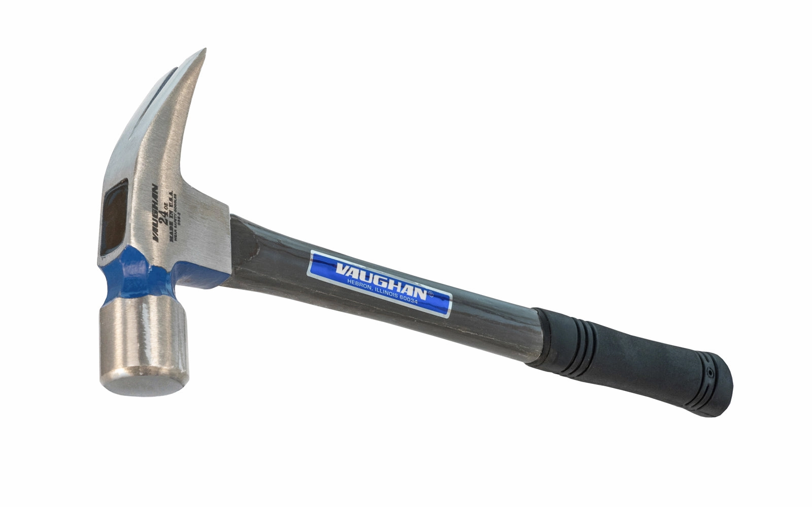 Vaughan 24 oz Smooth Face Rip Hammer - 17" Fiberglass Handle ~ FS505