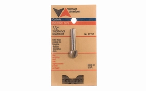 Vermont American 1/2" Traditional Carbide Router Bit