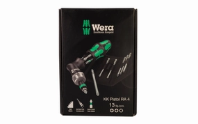 Wera 13 PC Screwdriver Set & Bits - "Kraftform Kompakt Pistol RA 4"