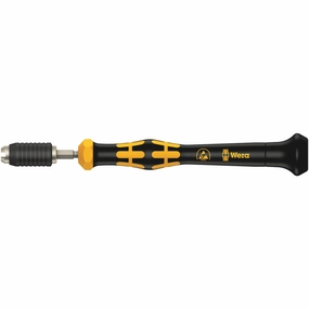 Wera 1460 ESD Kraftform Micro pre-set adjustable torque screwdrivers (0.02-0.11 Nm) with quick-release chuck, 1460 ESD x 0.035 Nm