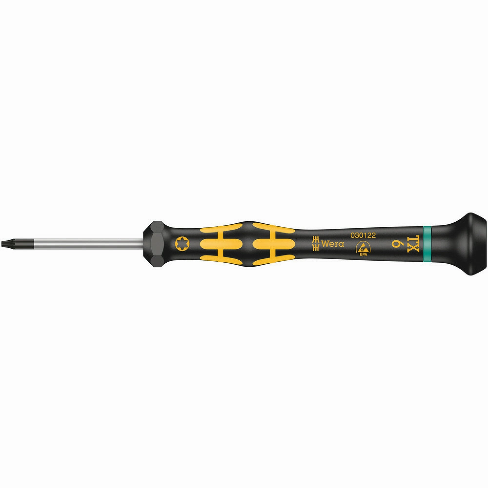 Wera 1567 TORX ESD Kraftform Micro screwdriver for TORX screws, TX 3 x 40 mm