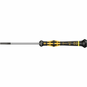Wera 1578 A ESD Kraftform Micro screwdriver for slotted screws, 0.40 x 2.5 x 80 mm