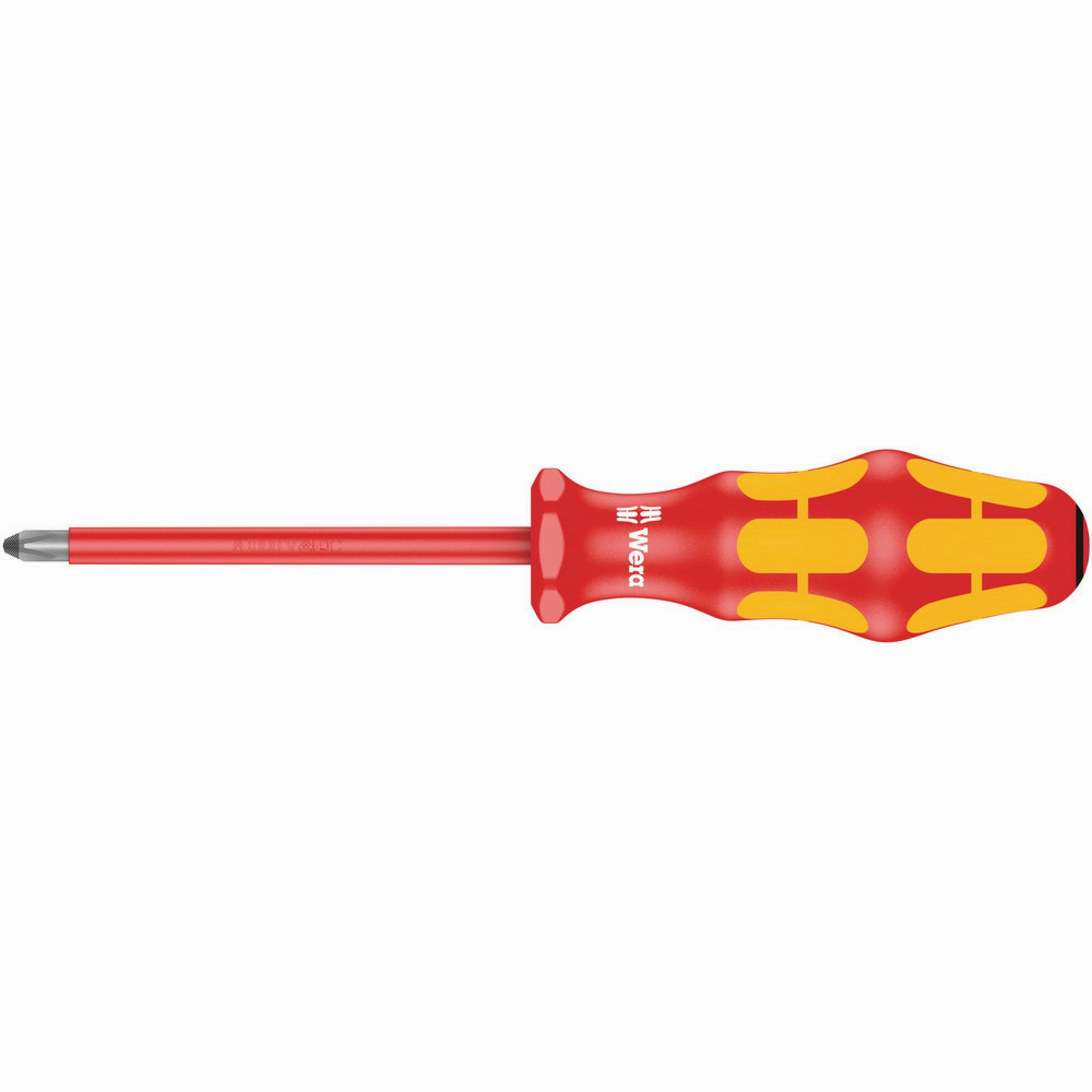 Wera 165 i PZ VDE Insulated screwdriver for Pozidriv screws, PZ 0 x 80 mm