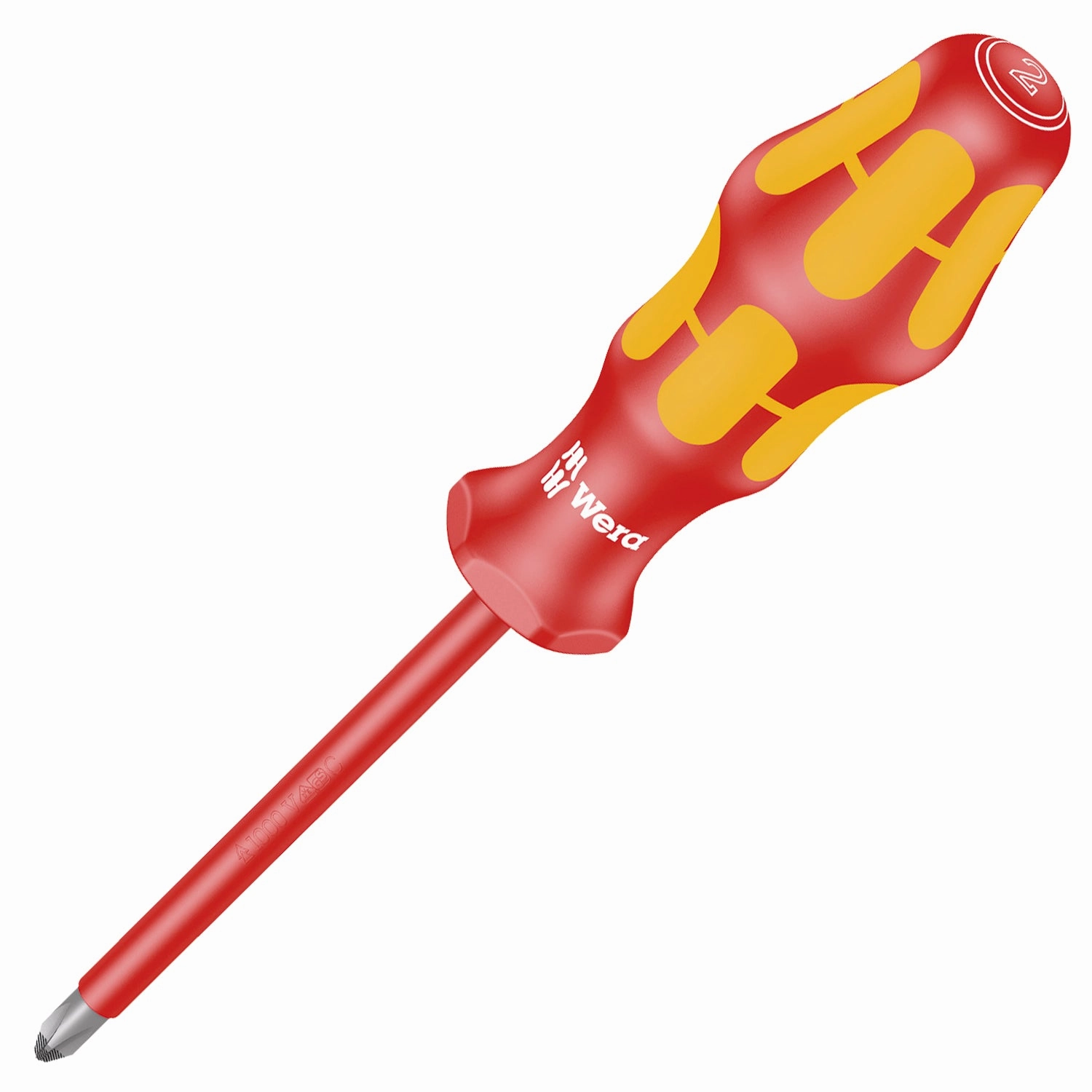 Wera 168 i SB VDE Insulated screwdriver for square socket head screws, # 2 x 100 mm