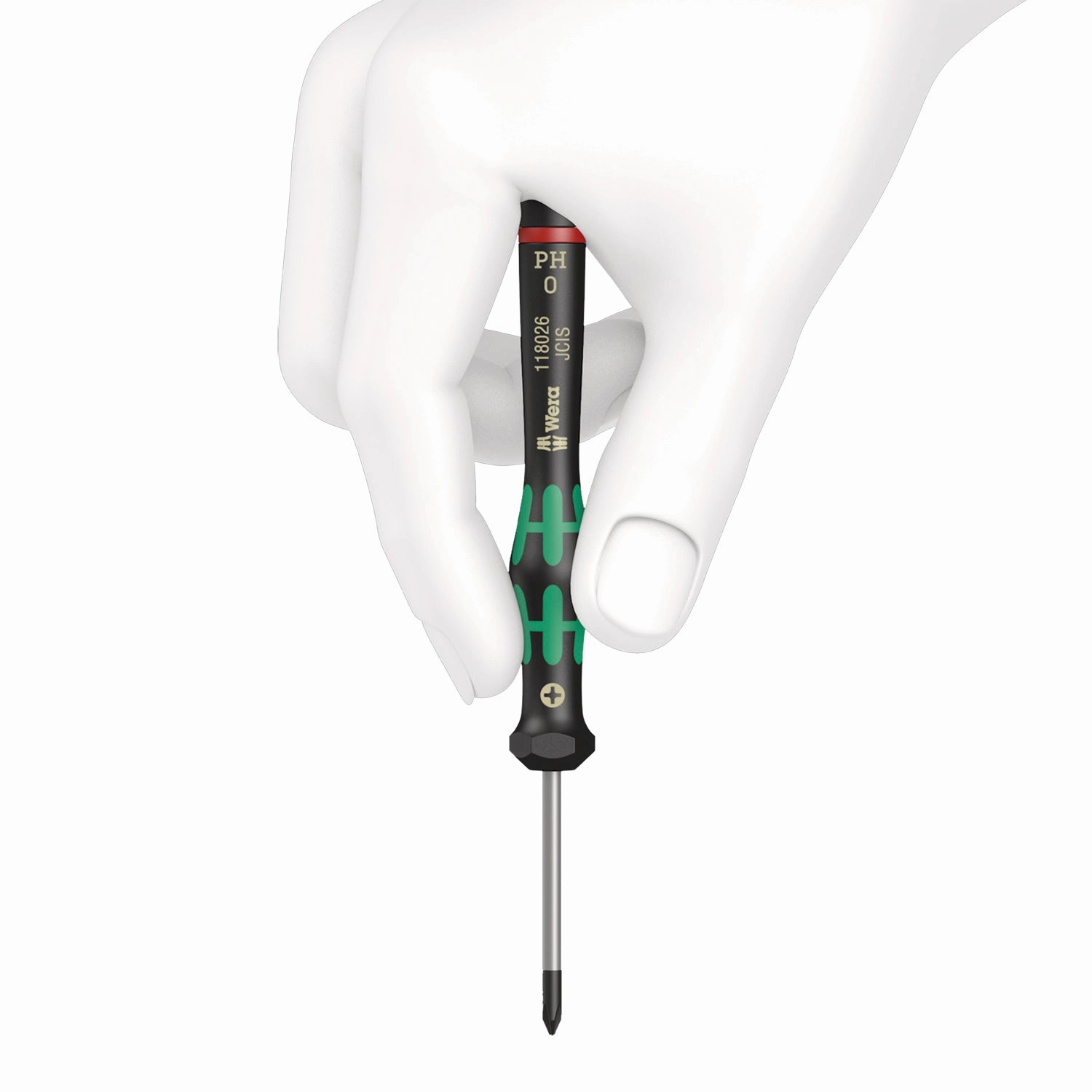 Wera 2050 PH Screwdriver for Phillips screws for electronic applications, PH 000 x 40 mm