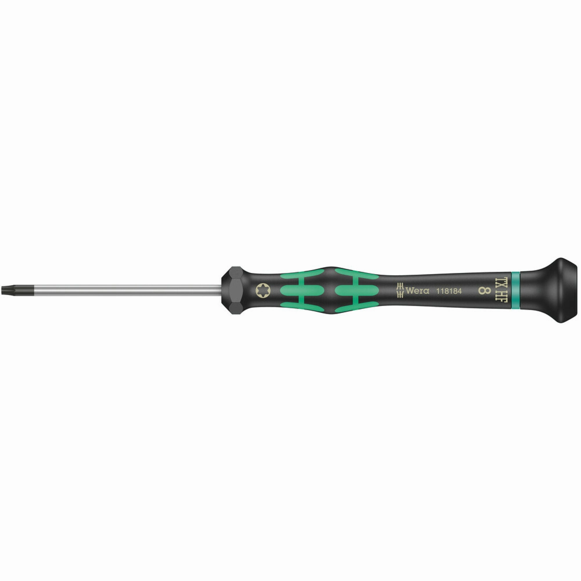 Wera 2067 TORX HF Screwdriver with holding function for electronic applications, TX 7 x 60 mm