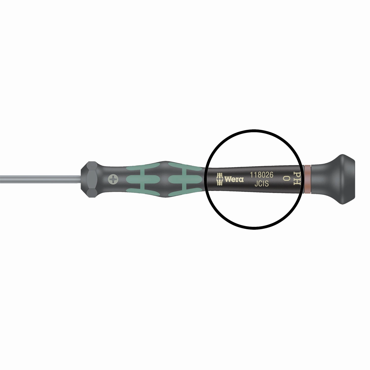 Wera 2069 Nutdriver for electronic applications, 2 x 60 mm
