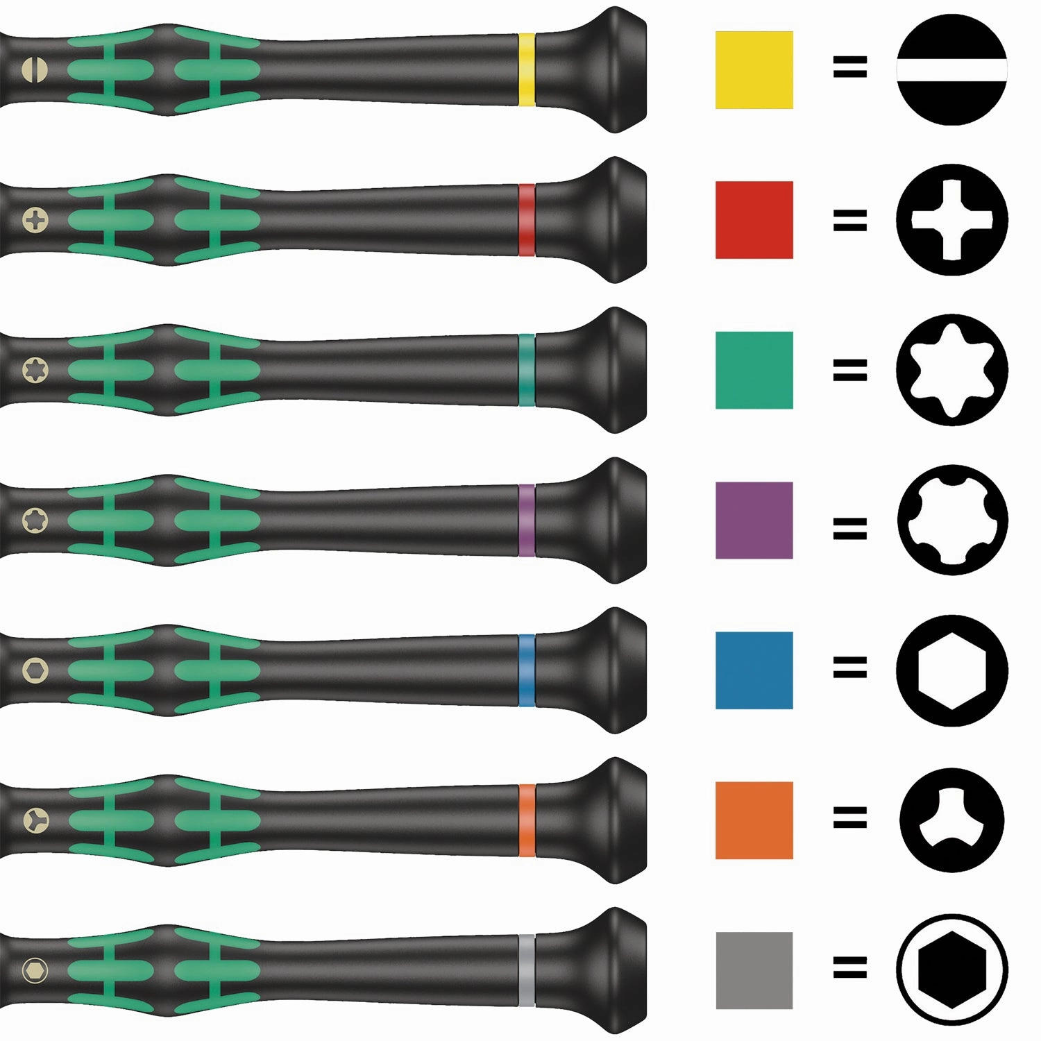 Wera 2069 Nutdriver for electronic applications, 2 x 60 mm
