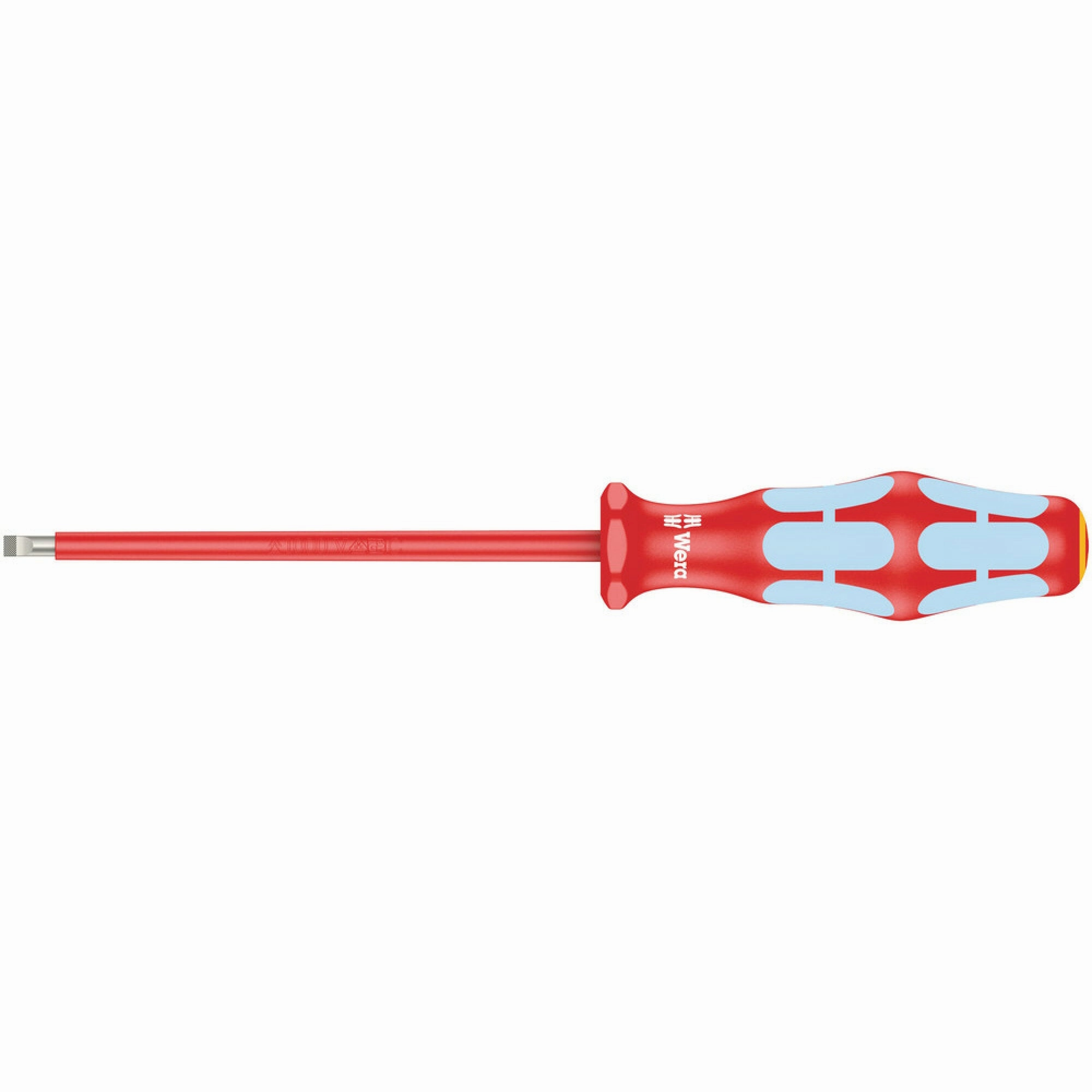 Wera 3160 i VDE Insulated screwdriver for slotted screws, stainless, 0.8 x 4 x 100 mm