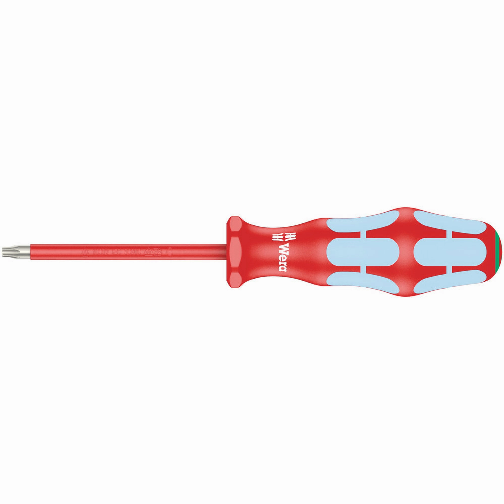 Wera 3167 i VDE-insulated TORX screwdriver, stainless steel, TX 8 x 80 mm