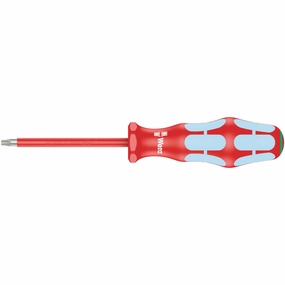 Wera 3167 i VDE-insulated TORX screwdriver, stainless steel, TX 8 x 80 mm