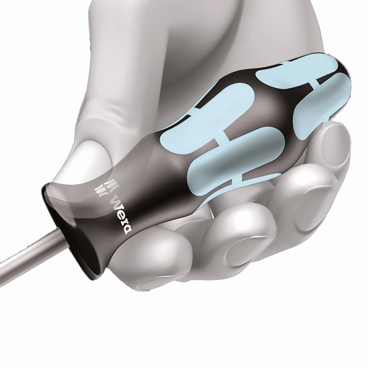 Wera 3335 Screwdriver for slotted screws, stainless, 0.8 x 4 x 100 mm