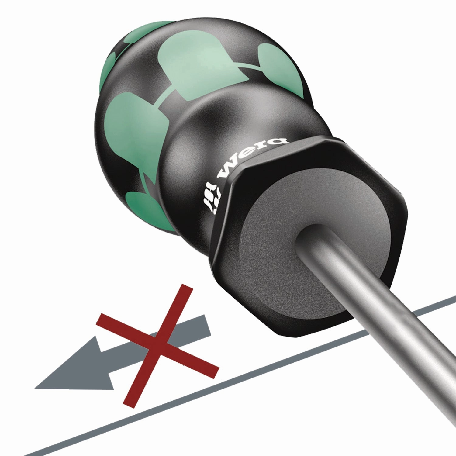 Wera 334 SK Screwdriver for slotted screws, 1.6 x 10 x 175 mm
