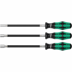 Wera 391/3 Hose clamp screwdriver set, 3 pieces